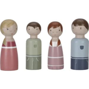 Set de poupées en bois Famille Rosa - LITTLE DUTCH